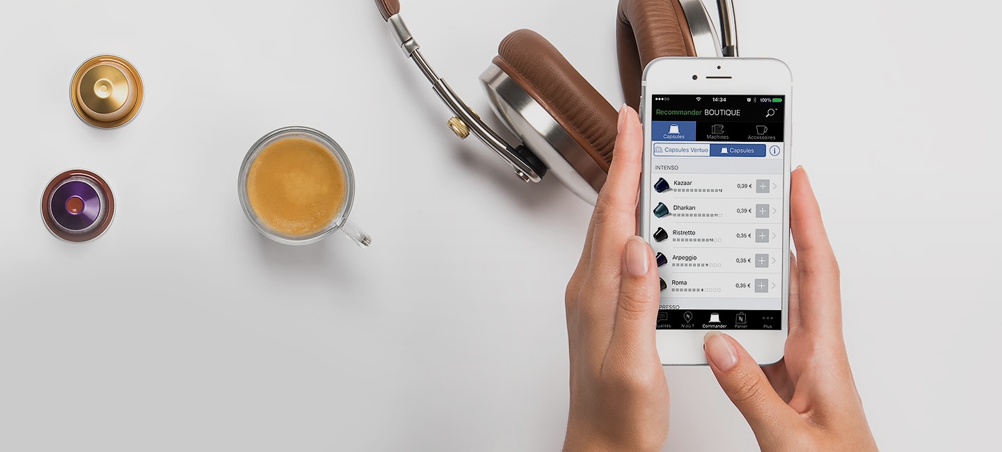 Application Nespresso