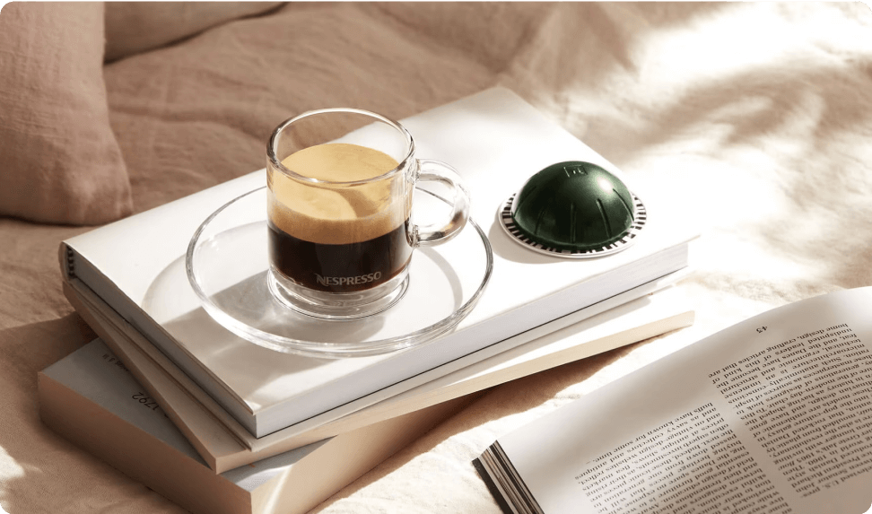 Commande capsules cafés Nespresso