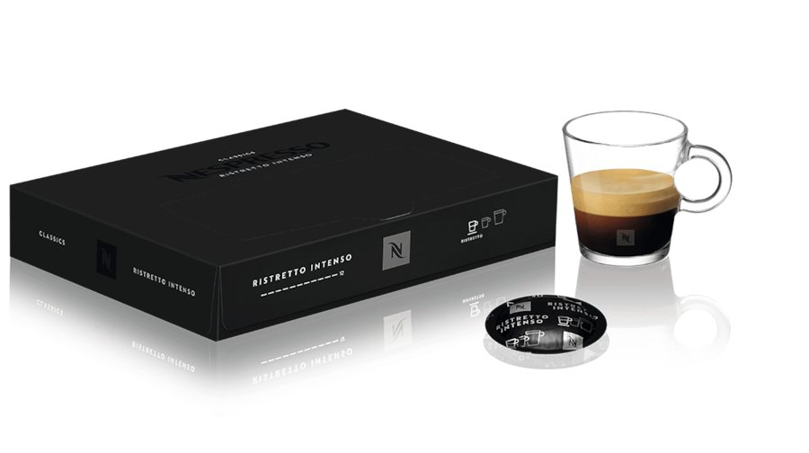 Capsules de Café Nespresso Pro Ristretto Intenso - 50 pièces - pack  économique pour