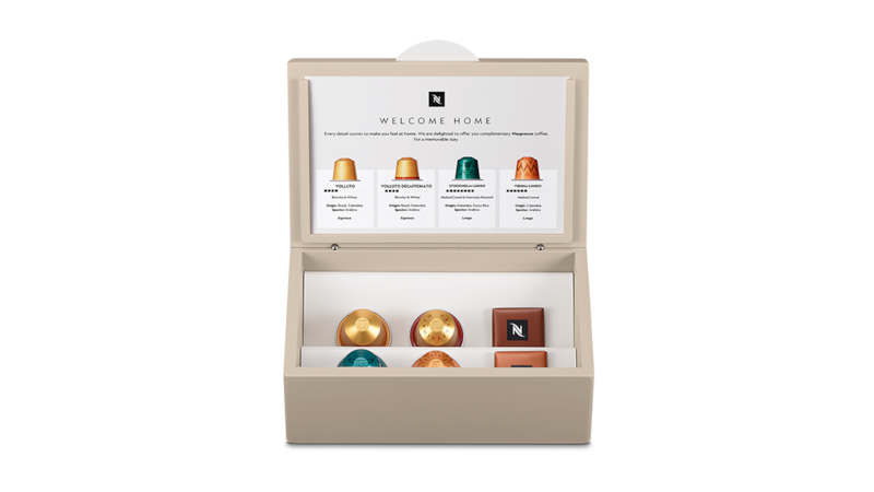 業務用】ホテルボックス｜コーヒーアクセサリー｜ネスプレッソ
