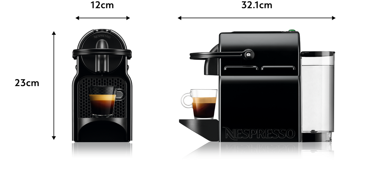 Nespresso コーヒーメーカー F531-BK-W 黑-