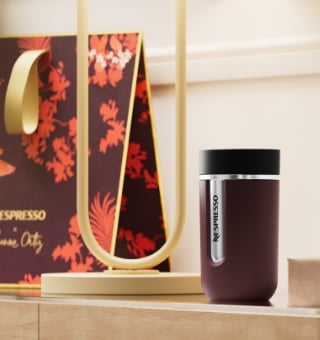 노마드 트래블 머그 미디엄 버건디