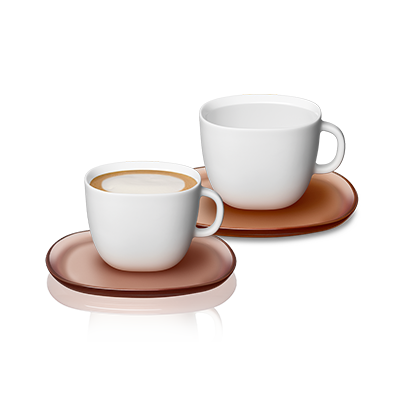 Lume Cappuccino Cups x 2