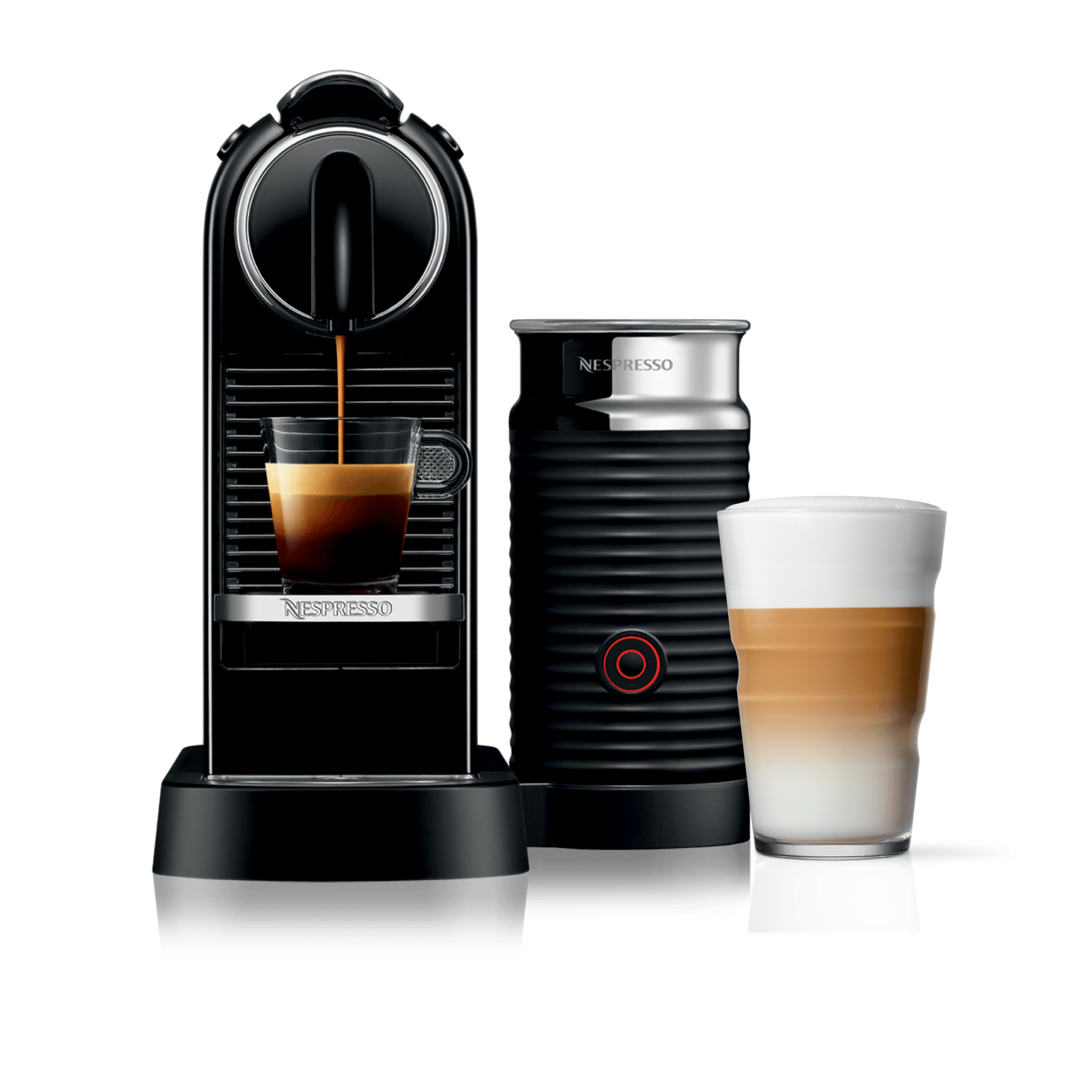 nespresso citiz coffee machine black bundle