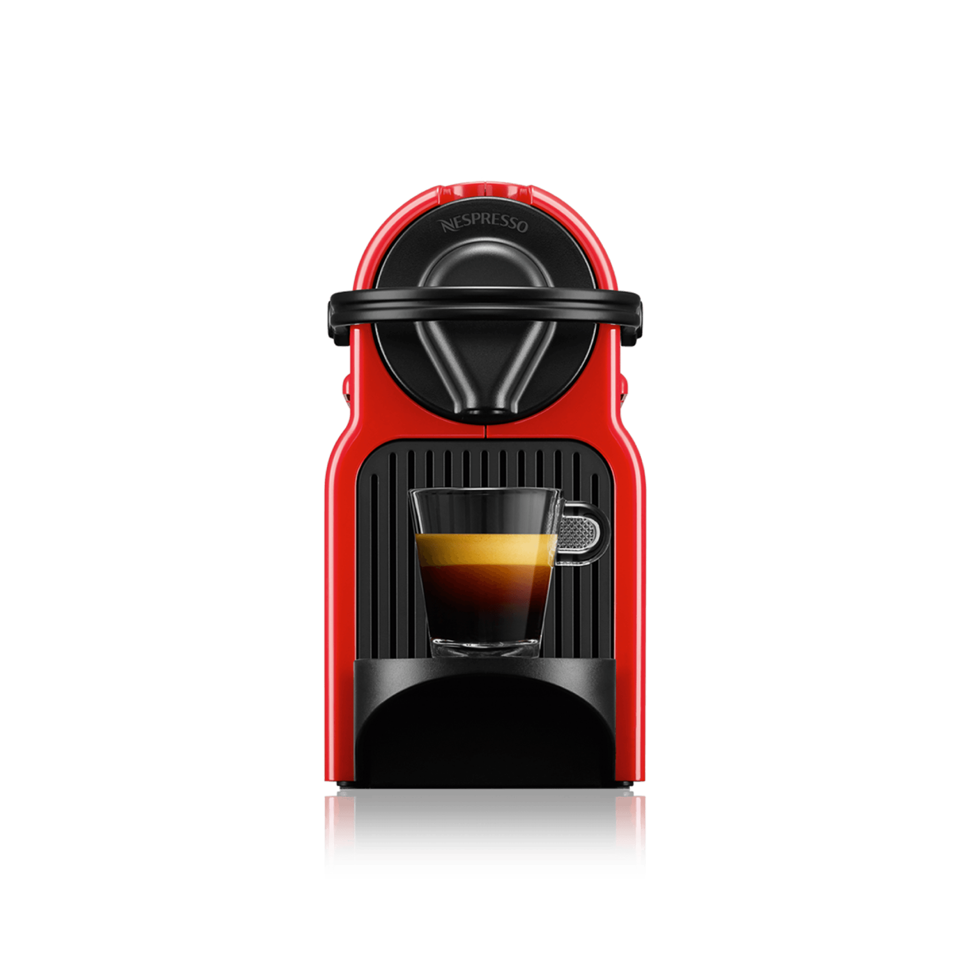 inissia red coffee maker