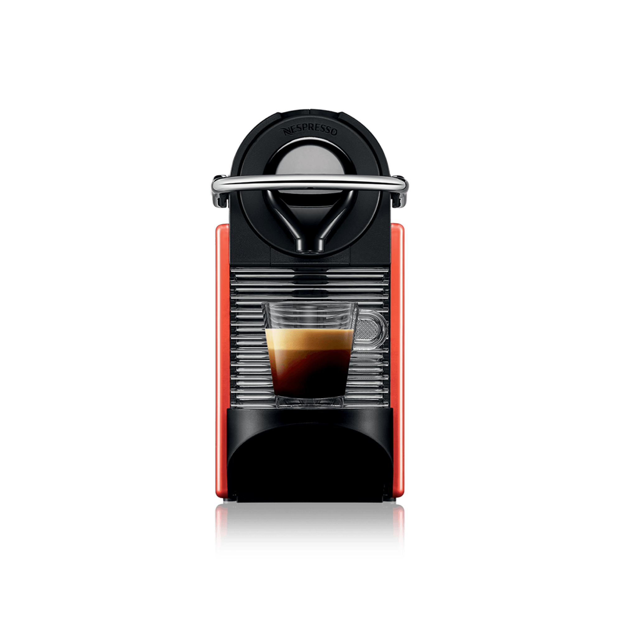 nespresso pixie red coffee maker
