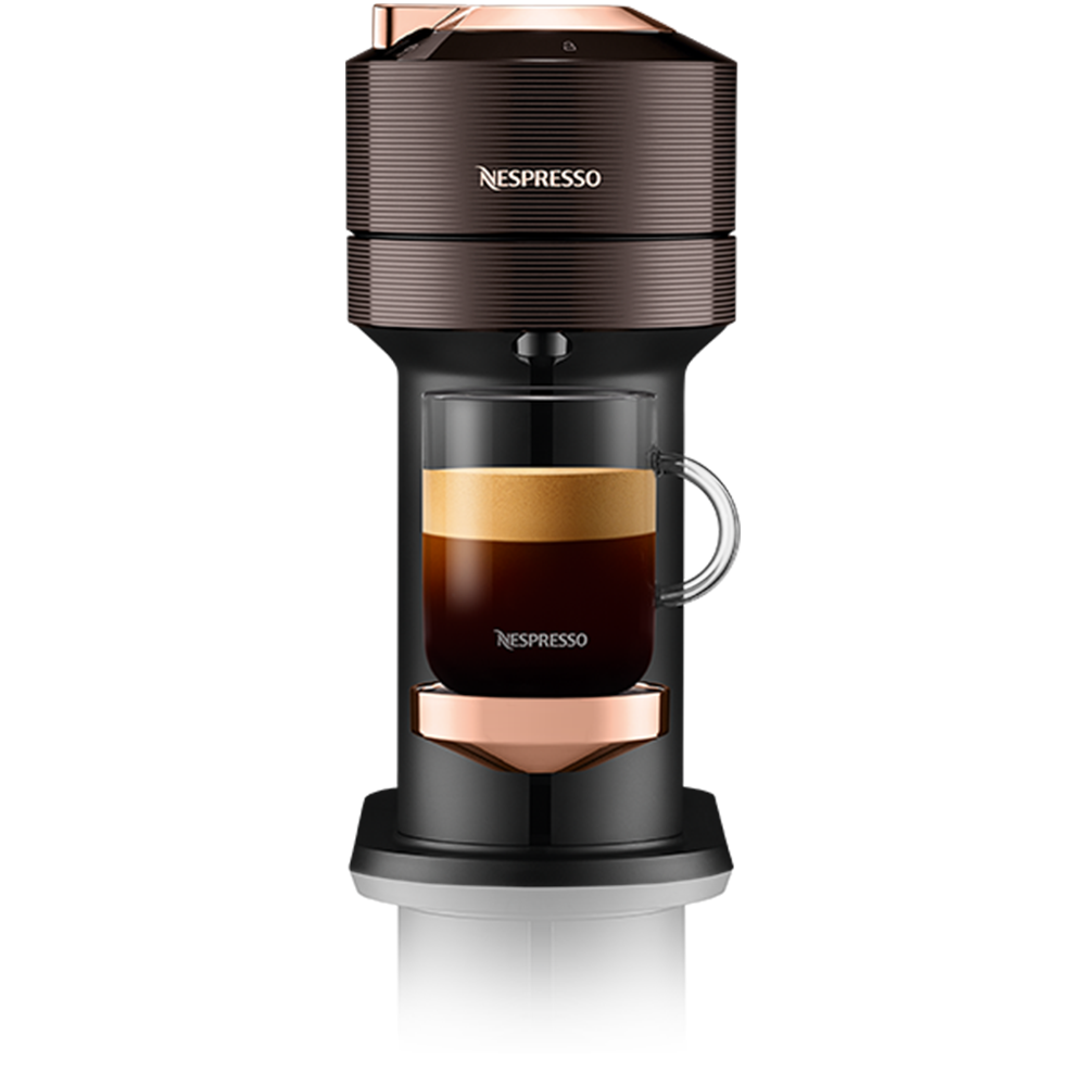 nespresso vertuo next premium coffee machine brown
