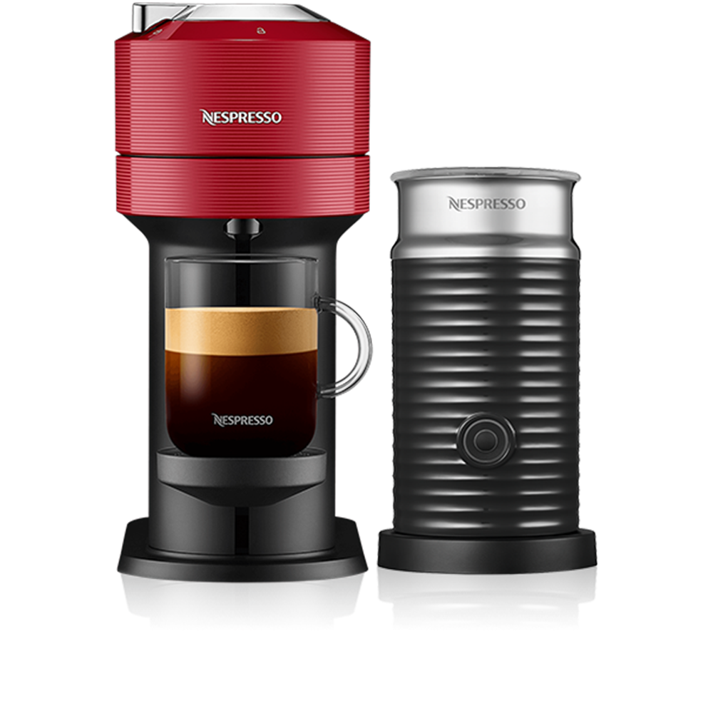 nespresso vertuo next coffee machine bundle red