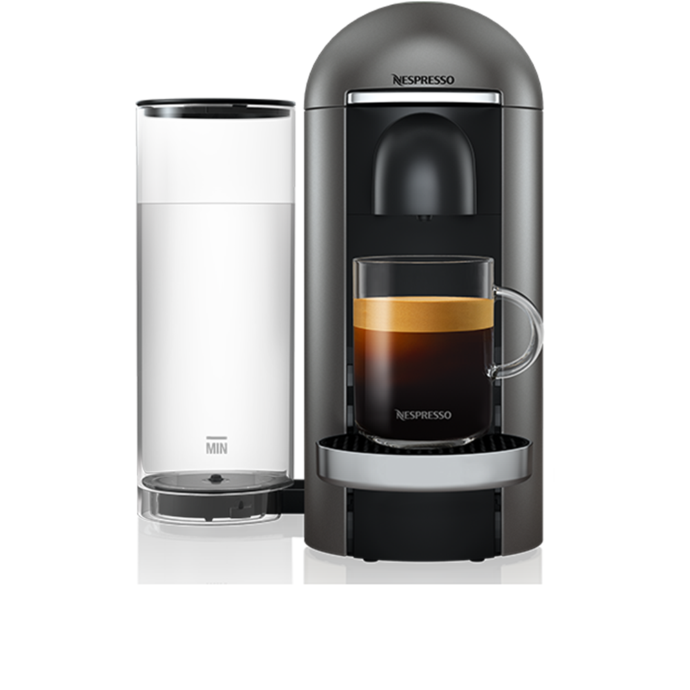 nespresso vertuo plus premium coffee machine grey