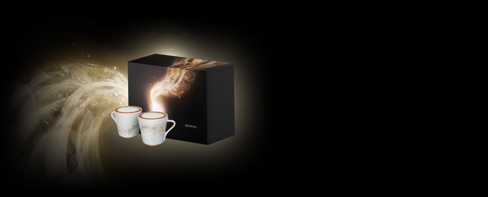 NESPRESSO Andrée Putman RITUAL COLLECTION 2 ESPRESSO MUG CUPS & 2