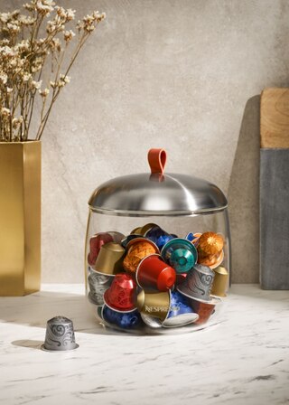 Organizer Cialde Caffè Portacapsule Dolce Gusto Danieli - Espositore In Acrilico Per 12 Cialde Da Tavolo Porta Cialde Da Tavolo In Acrilico Satinato Per 12 Capsule