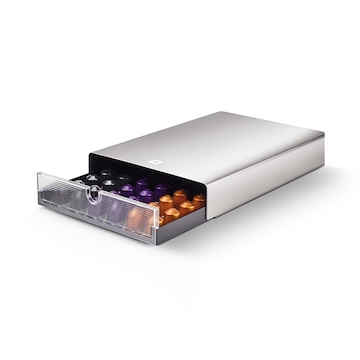 Distributeur à Capsules Nespresso Ritual – Design Blanc – Organiseur Pour Votre Comptoir