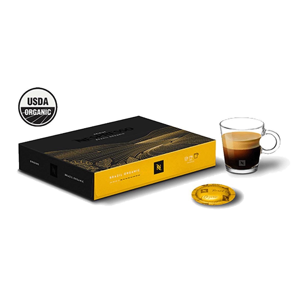 Brazil Organic Coffee Capsule Box - Origins - Nespresso PRO USA