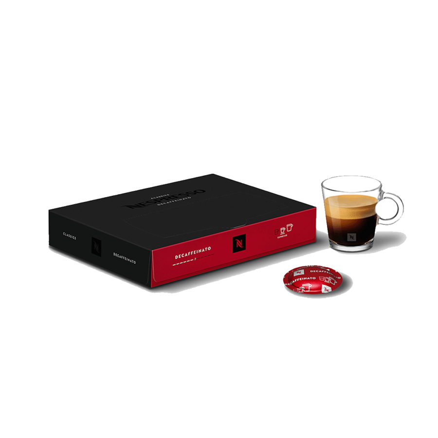 ネスプレッソ プロフェッショナル デカフェナート 4箱 Decaffeinato Capsules - Nespresso Professional USA