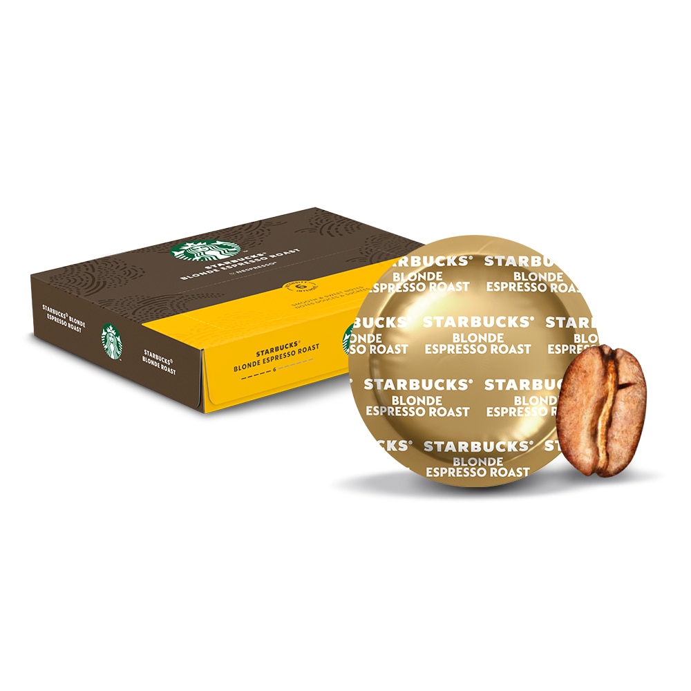 Starbucks Blonde Espresso Roast Coffee Capsules for Nespresso