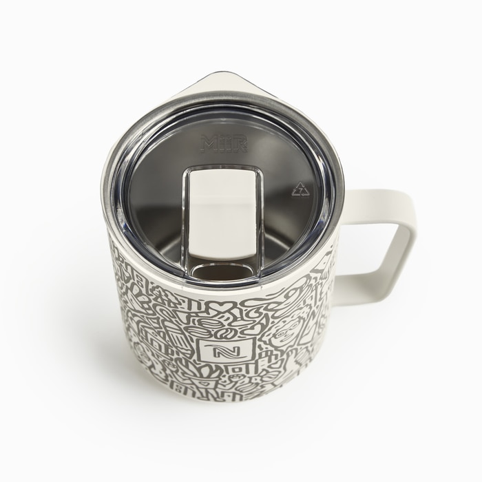 Nespresso LIC Corporate Logo Coffee Mug Brown Ceramic Promotional