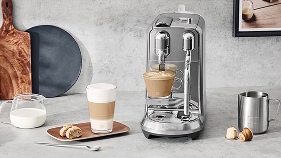 Nespresso クレアティスタ プラス ステンレススチール ネスプレッソ Nespresso Creatista Plus - Black Truffle | Perfect Home Espresso