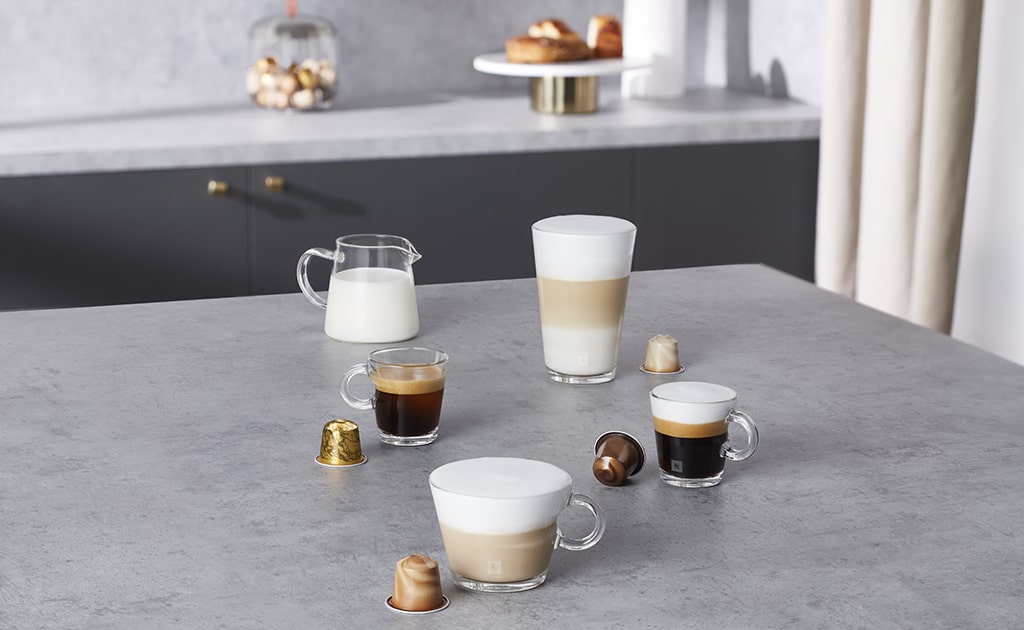 Nespresso Essenza - Pure White | Compact Mini Espresso Machine