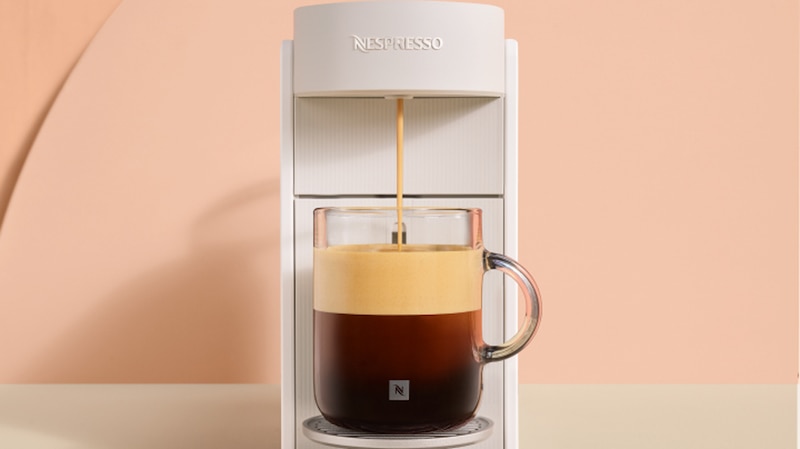 Vertuo Up Pearl White - Fast Coffee Machine | Nespresso USA