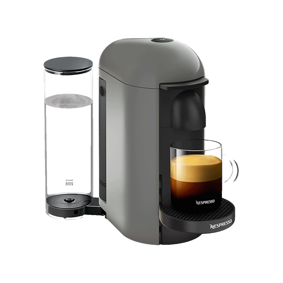 Nespresso Vertuo Plus Automatic Pod Coffee Machine For Americano, Decaf, Espresso By Krups In White [ Exclusive