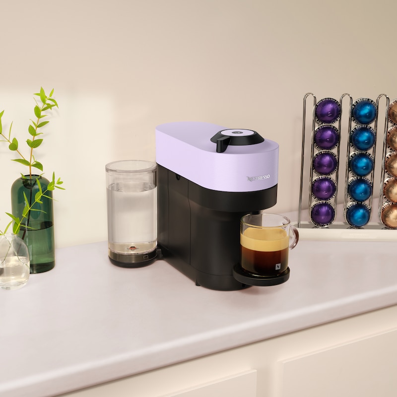 Purple Coffee Machine Bundle | Vertuo Pop+ Lilac | Nespresso US