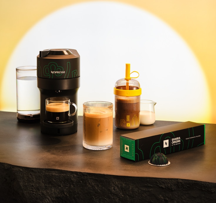 Nespresso SAMRA Origins Togetherness Blend x The Weeknd Nespresso SAMRA Origins Togetherness Blend x The Weeknd