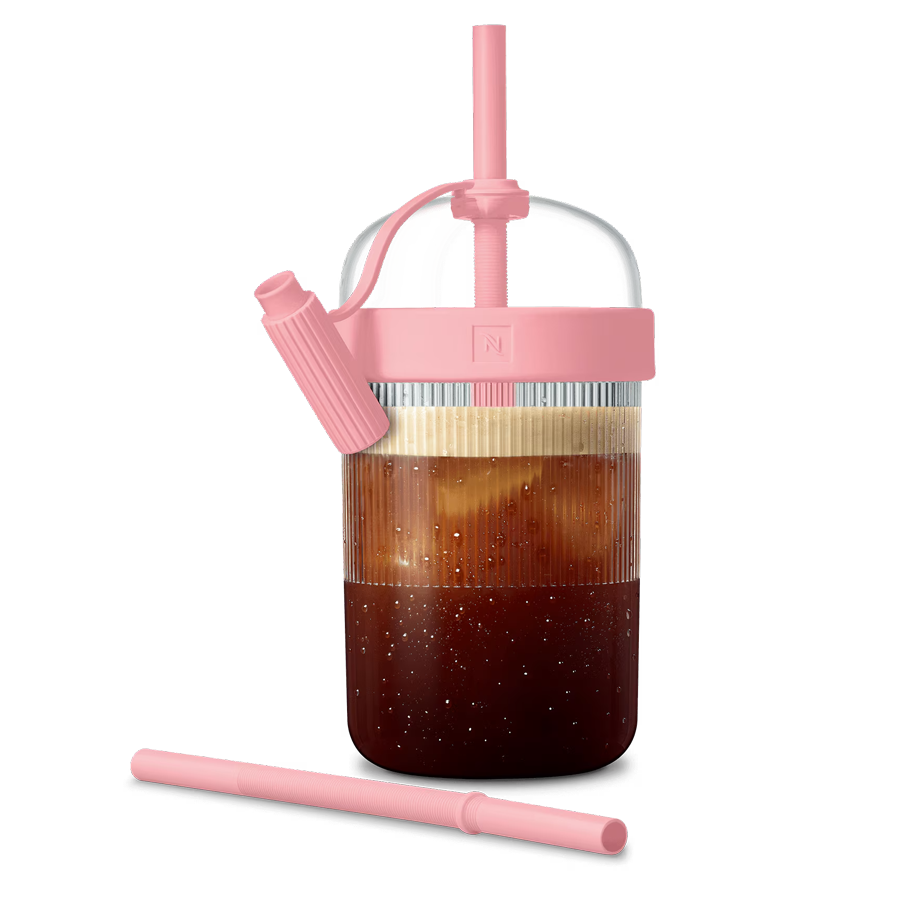 Travel Tumbler Rose Bubble Gum 