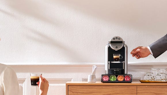 Offre Professionnelle : Machine ZENIUS + Aeroccino Offert et 50 Capsules Professionnelles Gratuites