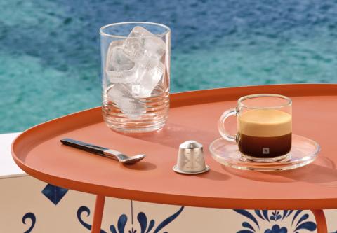 Saffron Sunset Affogato