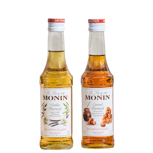 Monin Syrup Kit – Caramel & Vanilla