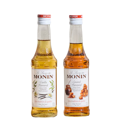 Monin Syrup Kit – Caramel & Vanilla