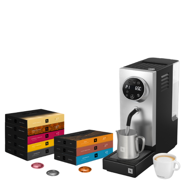 Professional Coffee 10 Box Best Sellers + Steamer Pro Assortment