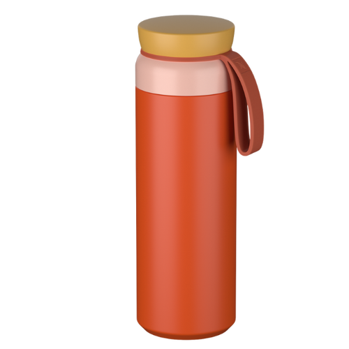 Water Bottle, Energy Orange