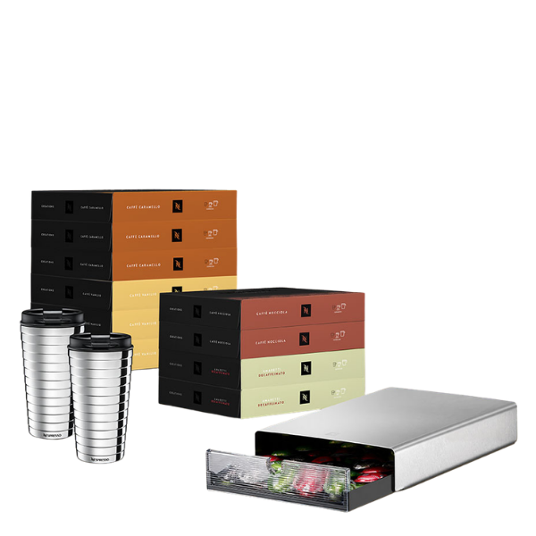 Pro Coffee 10 Box Creations Assortment + Capsule Drawer