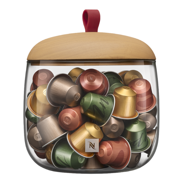 Display Mia Dispenser, Wooden Lid