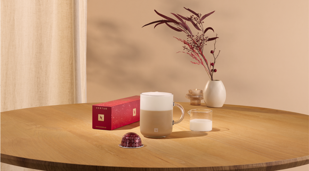 Sip into the Season: Nespresso’s Gingerbread & Peppermint Pinwheel Blends