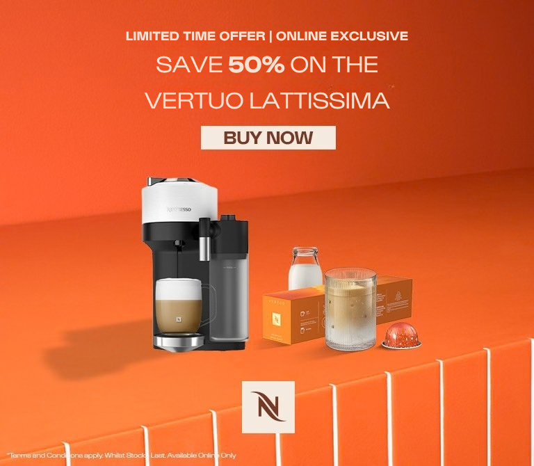 50% VL Lattissima Offer.