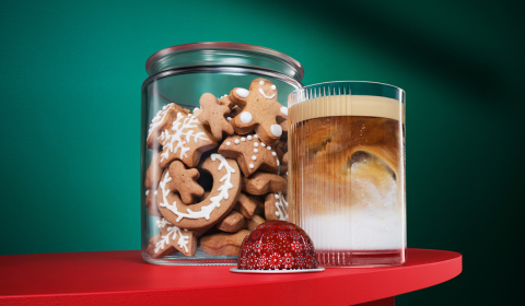Gingerbread Iced Coffee