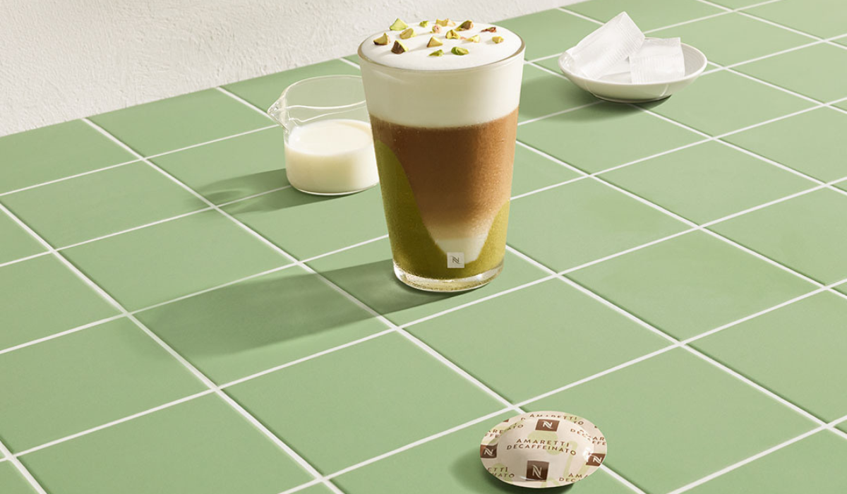 Amaretti Flavoured Oat Latte