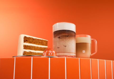 Pumpkin Spiced Cake Iced Latte