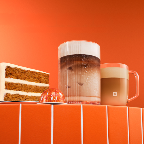 Pumpkin Spiced Cake Iced Latte